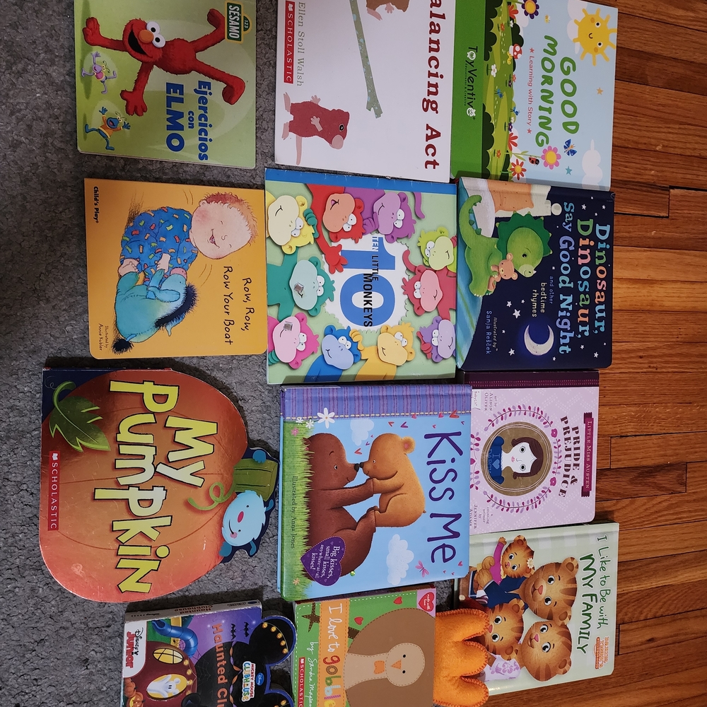 Colorful Kids Book Collection 5 For $10.